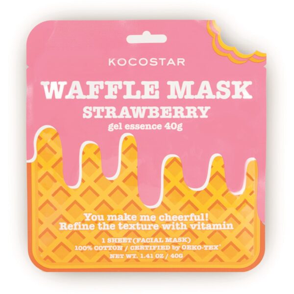 KOCOSTAR Waffle Mask Strawberry 40 g