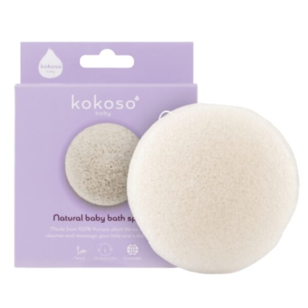 Kokoso Baby Natural Konjac Baby Bath Sponge