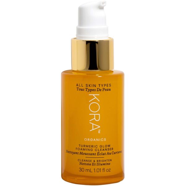 KORA Organics Turmeric Glow Foaming Cleanser 30 ml