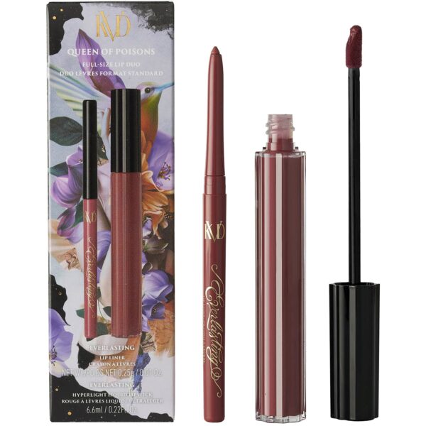 KVD Beauty Queen Of Poisons Liquid Lipstick & Lip Liner Duo Set Limite