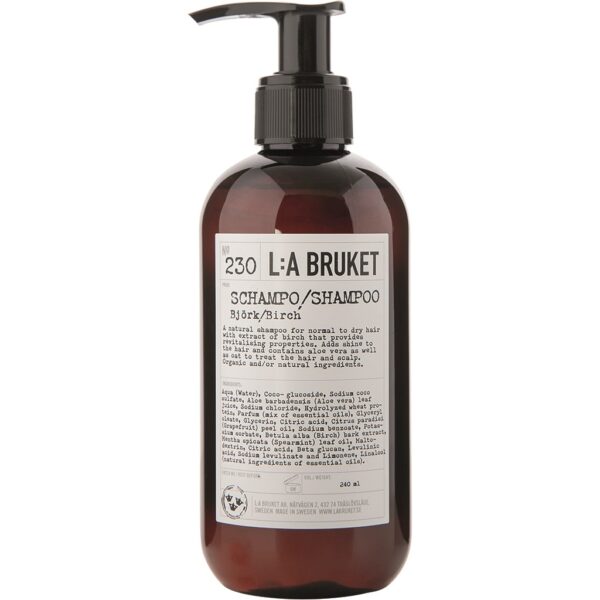 L:a Bruket Shampoo Birch  240 ml