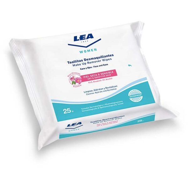 LEA Women Women Make Up Remover Wipes Rosehip