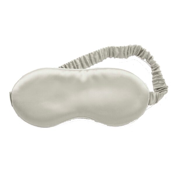 Lenoites Mulberry Sleep Mask with Pouch Grey