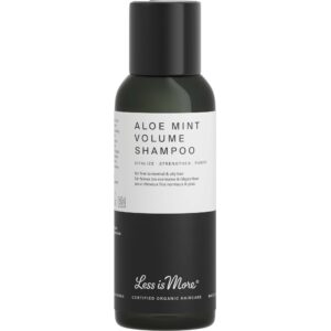 Less Is More Organic Aloe Mint Volume Shampoo Travel Size 50 ml