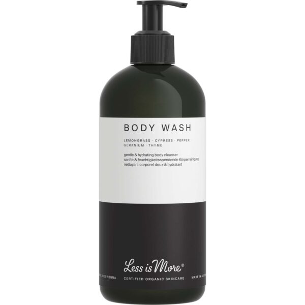 Less Is More Organic Body Wash Lemongrass Eco Size 500 ml