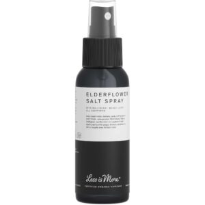 Less Is More Organic Elderflower Salt Spray Travel Size 50 ml