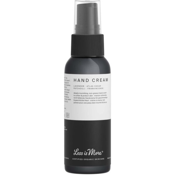 Less Is More Organic Hand Cream Lavender Travel Size 50 ml