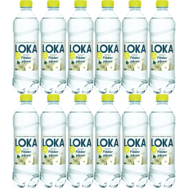 LOKA Fläder Päron 12 x 50 cl