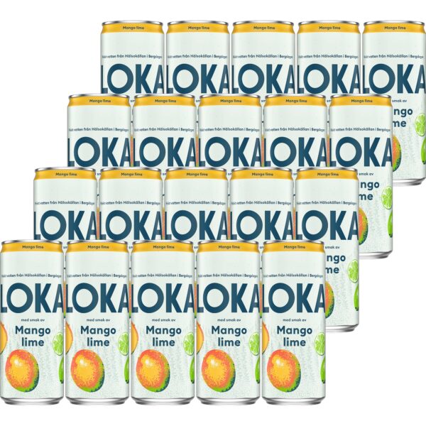 LOKA Mango Lime 20 x 33 cl