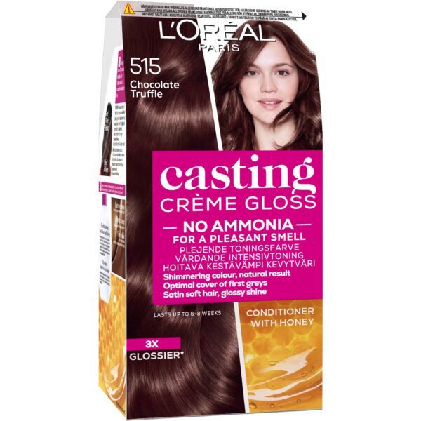 Loreal Paris Casting Crème Gloss Conditioning Color 515 Chocolate Truf