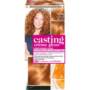 Loreal Paris Casting Crème Gloss Conditioning Color 834 Caramel Blonde