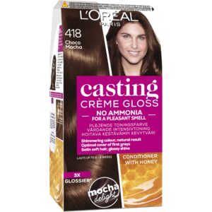 Loreal Paris Casting Crème Gloss Conditioning Color 418 Choco Mocha