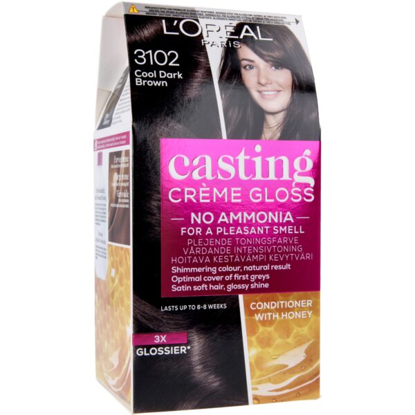 Loreal Paris Casting Crème Gloss Conditioning Color 3102 Cool Dark Bro