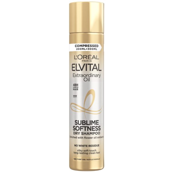 Loreal Paris Elvital Oil Sublime Softness Dry Shampoo 200 ml