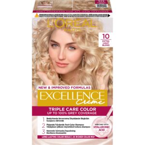 Loreal Paris Excellence Crème Triple Care Color 10 Extra Light Blonde