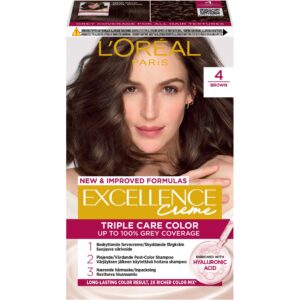 Loreal Paris Excellence Crème Triple Care Color 4 Brown