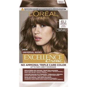 Loreal Paris Excellence  Universal Nudes Dark Blonde 6U