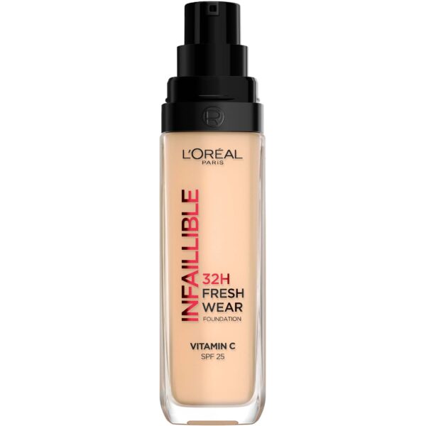 Loreal Paris Infaillible  Fresh Wear 32H Liquid Foundation 100 Linen