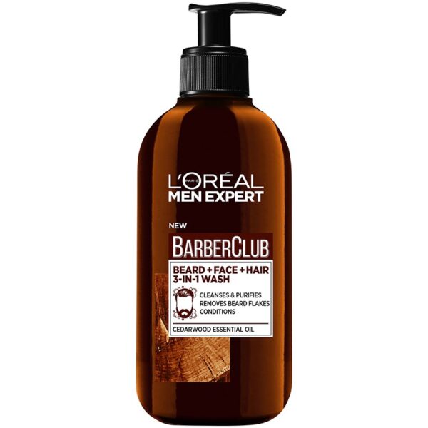 Loreal Paris Men Expert Barber Club Wash 200 ml