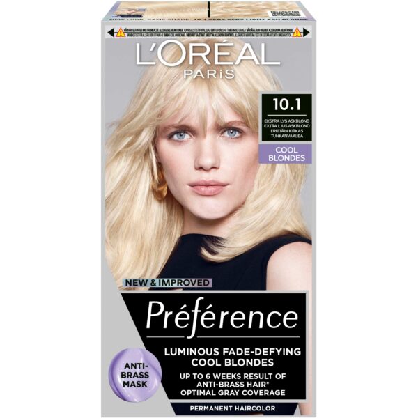 Loreal Paris Préférence Permanent Haircolor 10