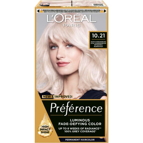 Loreal Paris Préférence Permanent Haircolor 10