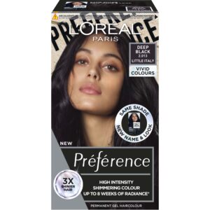 Loreal Paris Préférence Vivids  Deep Black 2.013