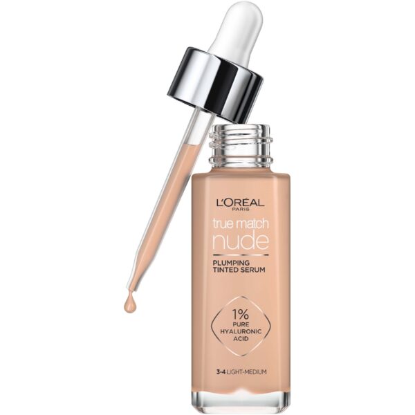 Loreal Paris True Match Nude Plumping Tinted Serum Foundation