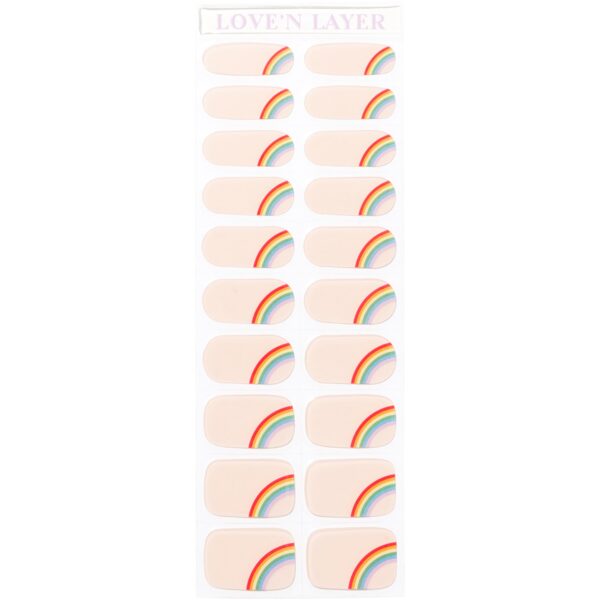 Love&apos;n Layer   Proud Rainbow Semi Transparent Multi Color