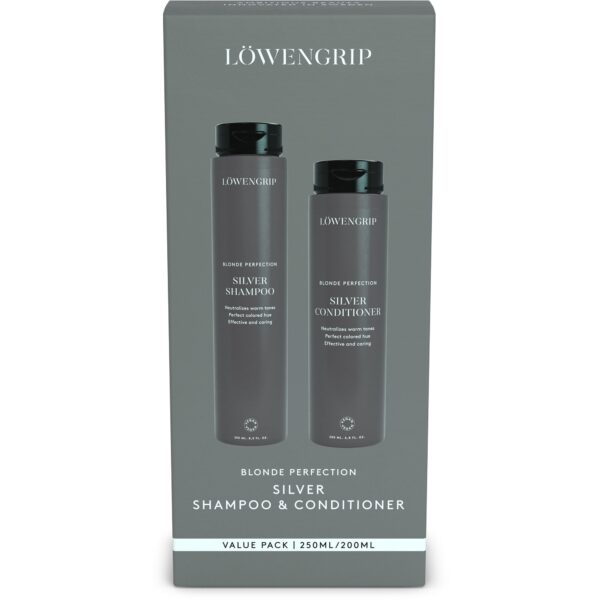 Löwengrip Blonde Perfection  Silver Shampoo & Conditioner Value Pack