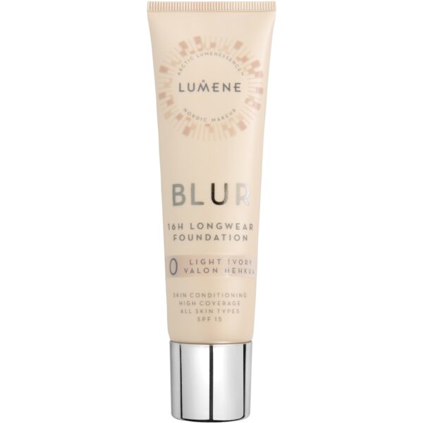 Lumene Blur 16H Longwear Foundation 0 Light Ivory