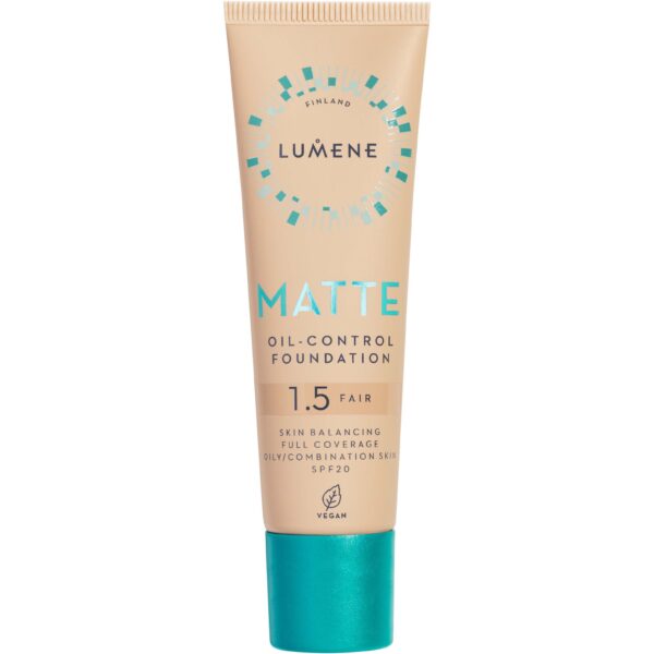 Lumene Matte Oil-Control Foundation SPF20 1.5 Fair