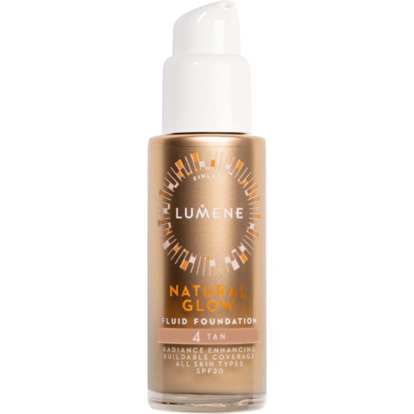 Lumene Glow Fluid Foundation SPF20 4 Tan