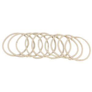 By Lyko 10 Pack Hair Ties Beige