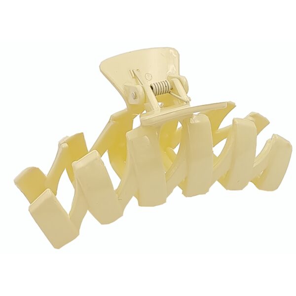 By Lyko Zig Zag Clip Shiny Yellow