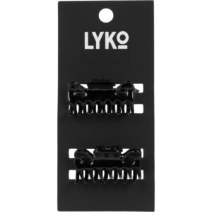 By Lyko Hair Clip 2 Pack Black