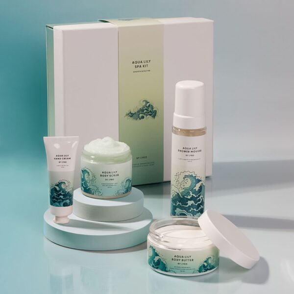 By Lyko Aqua Lily Spa Kit - Silky as Soufflé