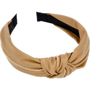 By Lyko Headband w/Knot faux leather