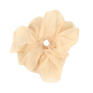 By Lyko Big Organza Scrunchie Beige