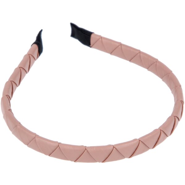 By Lyko Thin Braided Headband Pink