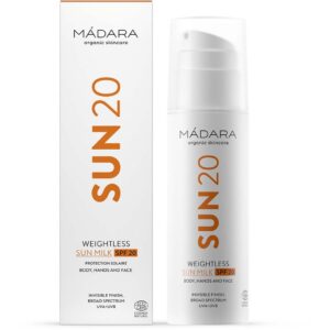 Mádara Mádara Weightless Sun Milk SPF20 150 ml