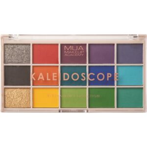 MUA Makeup Academy Eyeshadow Palette 15 Shades Kaleidoscope