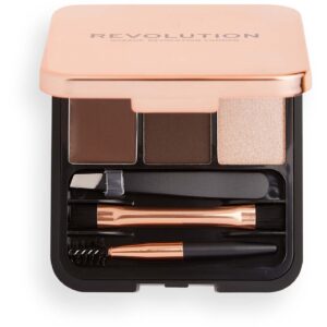 Makeup Revolution Brow Sculpt Kit Dark