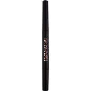 Makeup Revolution Duo Brow Pencil  Light Brown