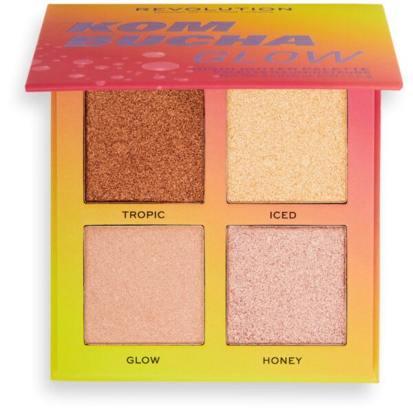 Makeup Revolution Hot Shot Kombucha Glow Highlighter Palette