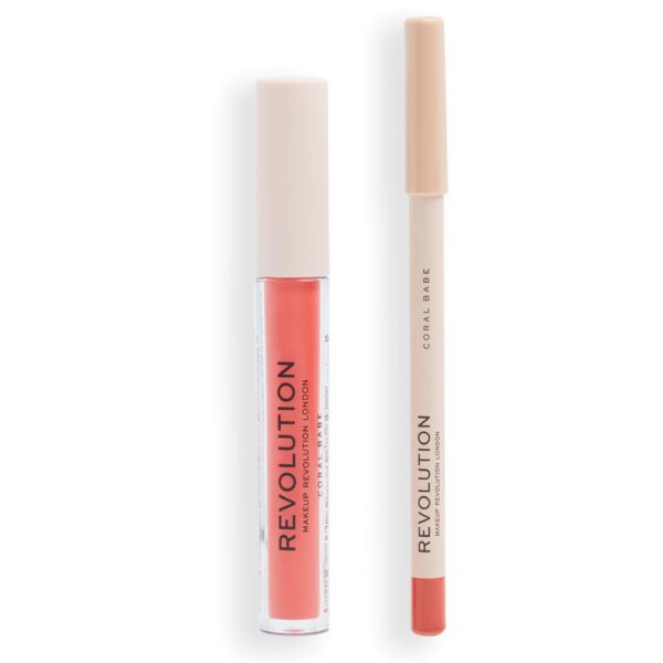 Makeup Revolution Lip Contour Kit  Coral Babe