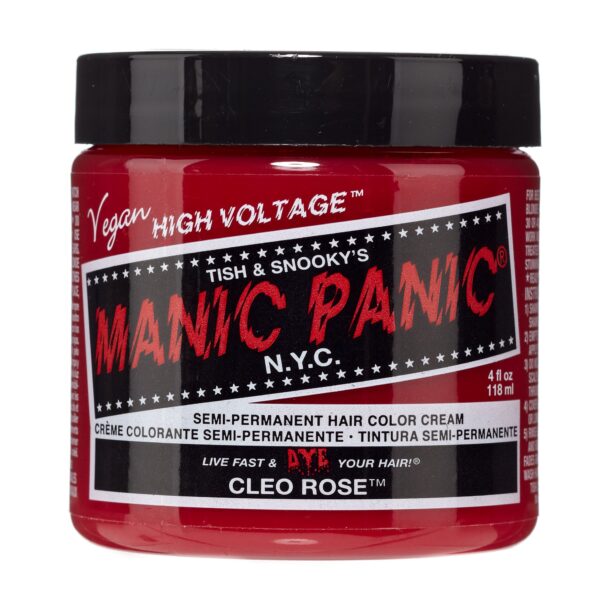 Manic Panic Semi-Permanent Hair Color Cream Cleo Rose