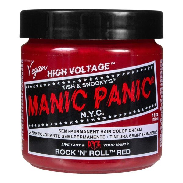 Manic Panic Semi-Permanent Hair Color Cream Rock &apos;n&apos; Roll Red