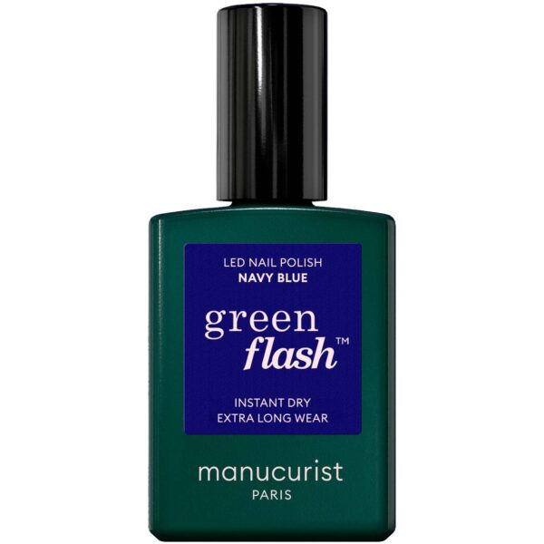 Manucurist Green Flash Gel Polish Navy Blue