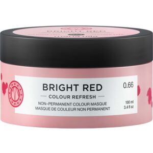 maria nila Colour Refresh Non-Permanent Colour Masque 0.66 Bright Red