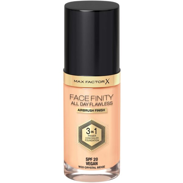 Max Factor Facefinity All Day Flawless Foundation 33 Crystal Beige